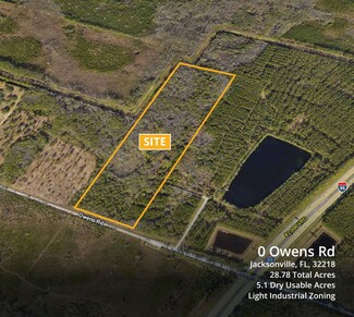 Plus de détails pour Owens Rd, Jacksonville, FL - Terrain à vendre