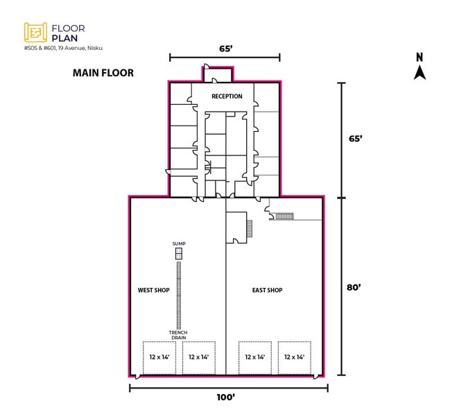505 19 Av, Nisku, AB for sale - Floor Plan - Image 3 of 16