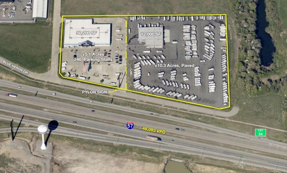 2480 Blue Heron Dr, Marion, IL for lease - Plat Map - Image 3 of 4