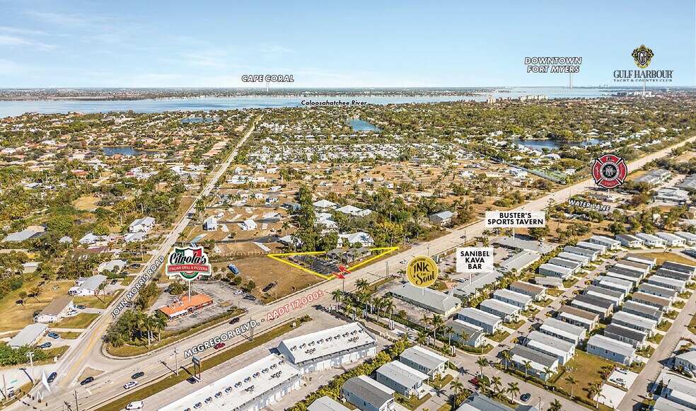 16680 Mcgregor Blvd, Fort Myers, FL à louer - Aérien - Image 2 de 10