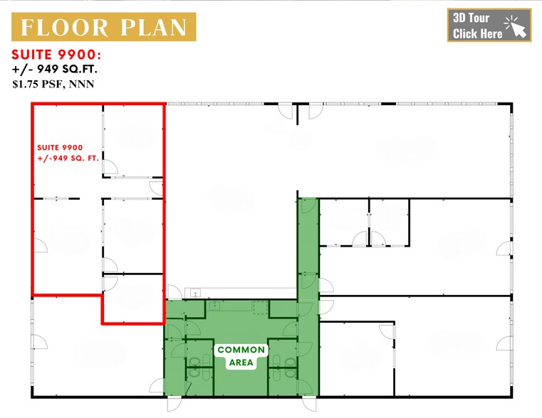 9900-9912 Fair Oaks Blvd, Fair Oaks, CA à louer - Photo du bâtiment - Image 3 de 6