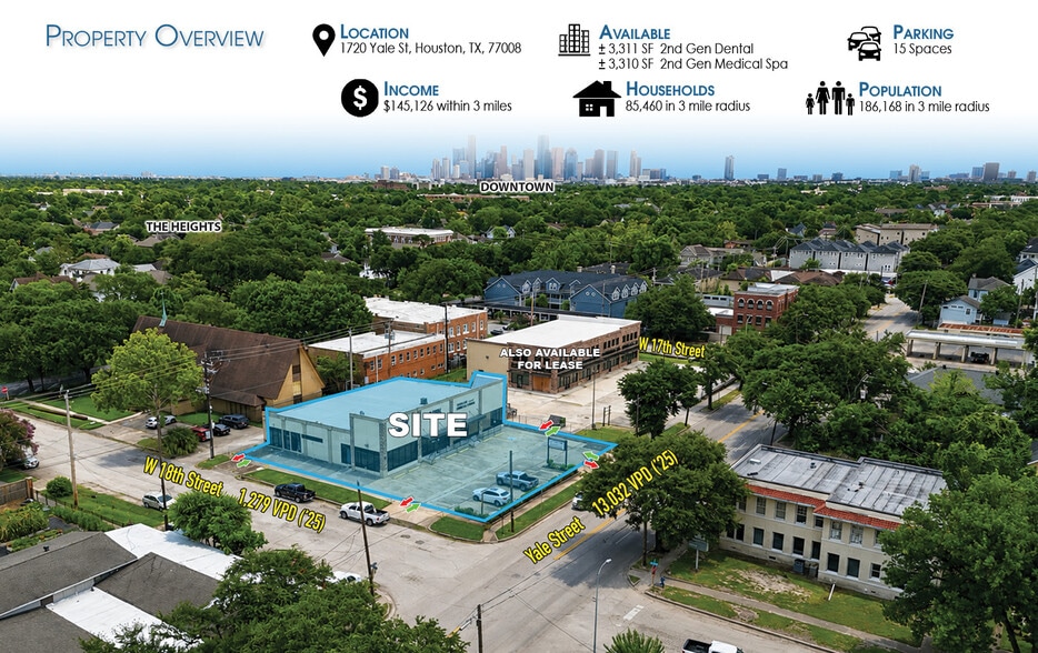 1720 Yale St, Houston, TX for lease - Building Photo - Image 2 of 11