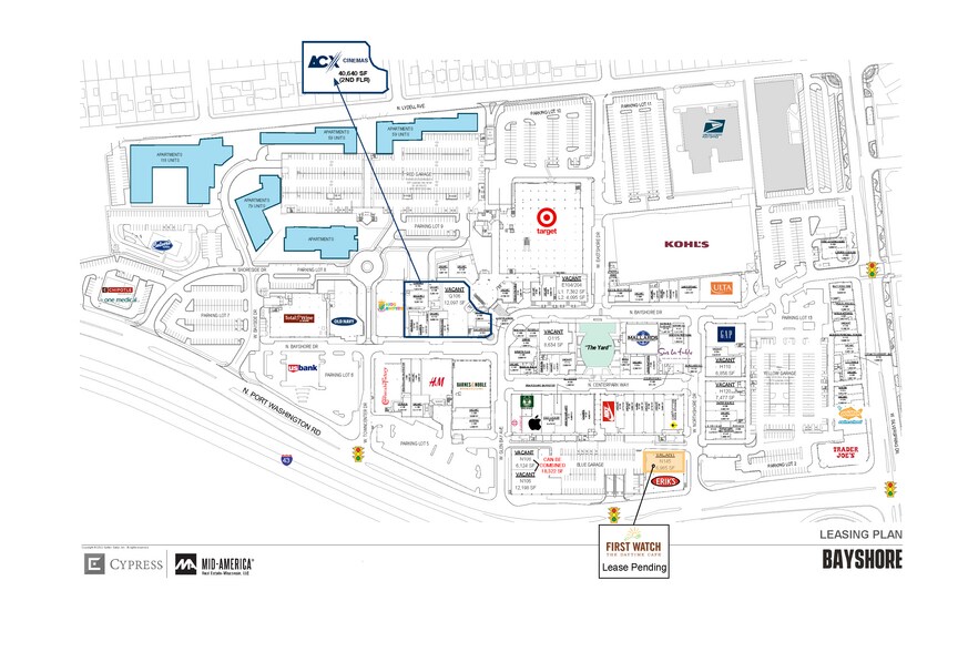 5660-5800 N Bayshore Dr, Glendale, WI à louer - Photo du bâtiment - Image 2 de 19