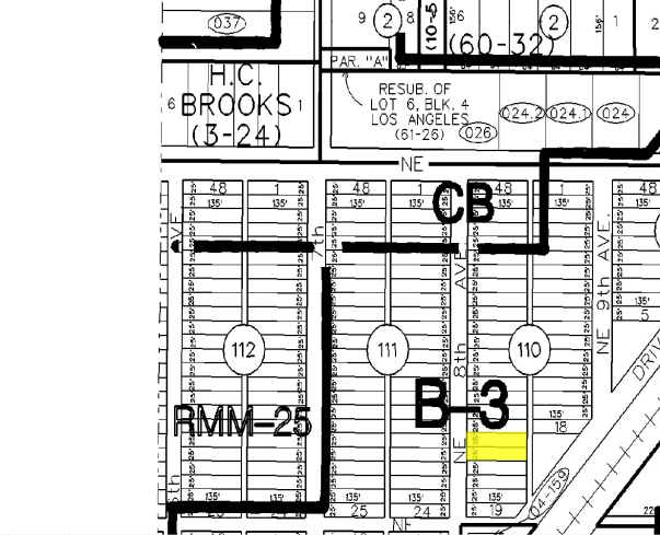 1210 NE 8th Ave, Fort Lauderdale, FL for sale - Plat Map - Image 2 of 10