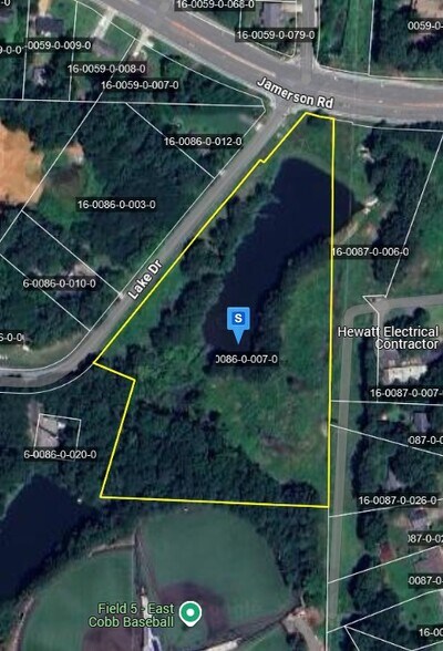 4775 Lake Dr, Marietta, GA à vendre - Plan cadastral - Image 3 de 3
