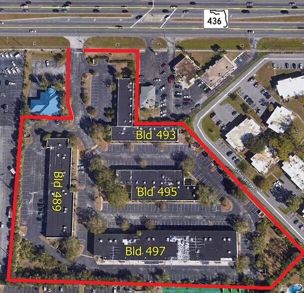 489 Semoran Blvd, Casselberry, FL à louer - Aérien - Image 2 de 4