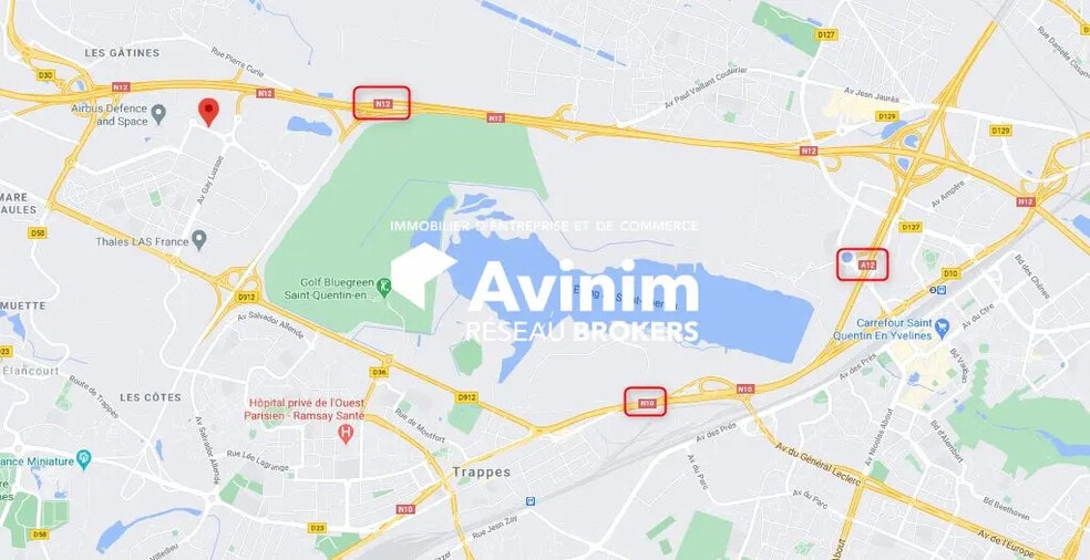 Flex dans Élancourt à louer - Photo du bâtiment - Image 2 de 2