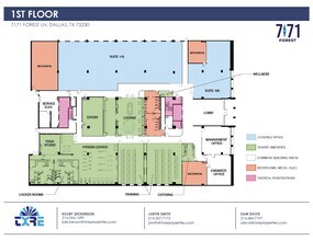 7171 Forest Ln, Dallas, TX for lease Floor Plan- Image 1 of 2