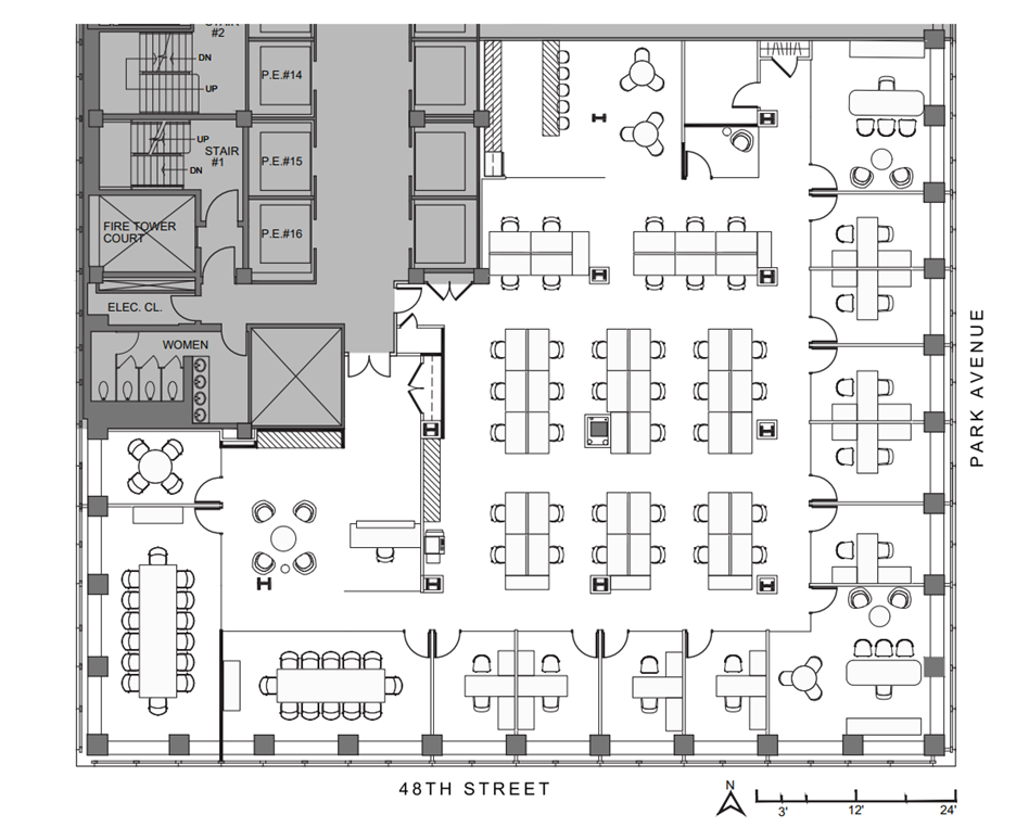 280 Park Ave, New York, NY for lease Floor Plan- Image 1 of 1