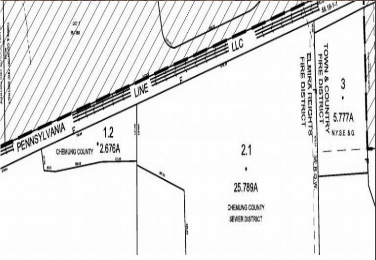 Philo Road West, Horseheads, NY à vendre - Plan cadastral - Image 2 de 2