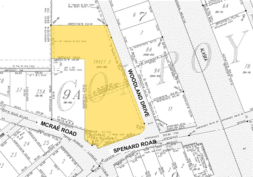 3710 Woodland Dr, Anchorage, AK à louer - Plan cadastral - Image 2 de 3