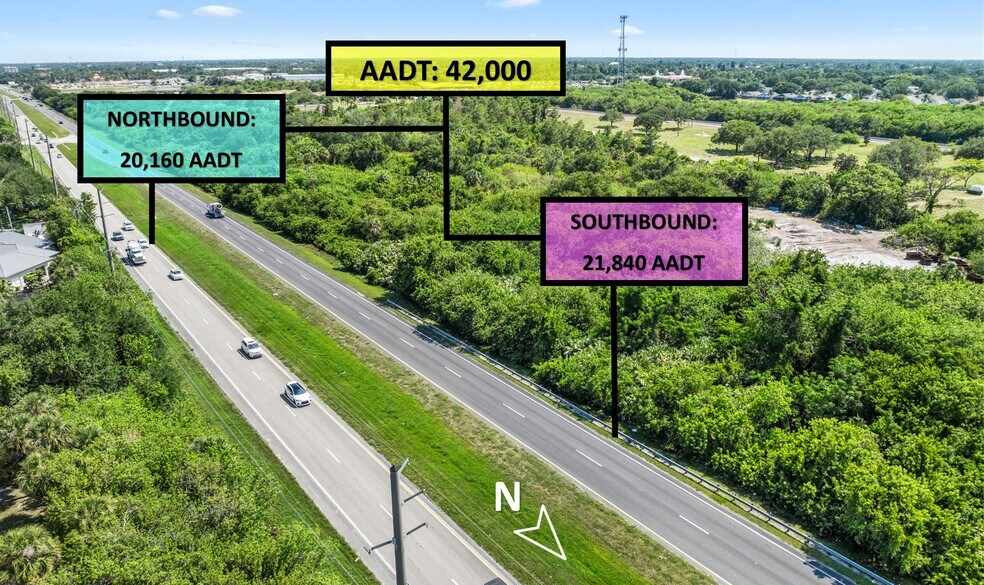 00 U.S. Route 1, Rockledge, FL for sale - Aerial - Image 2 of 12