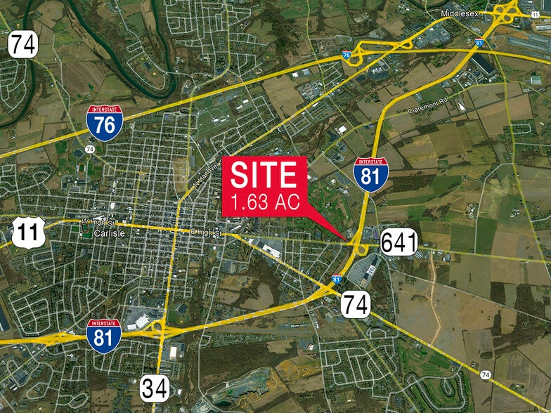 1940 W Trindle Rd, Carlisle, PA for sale - Aerial - Image 1 of 2