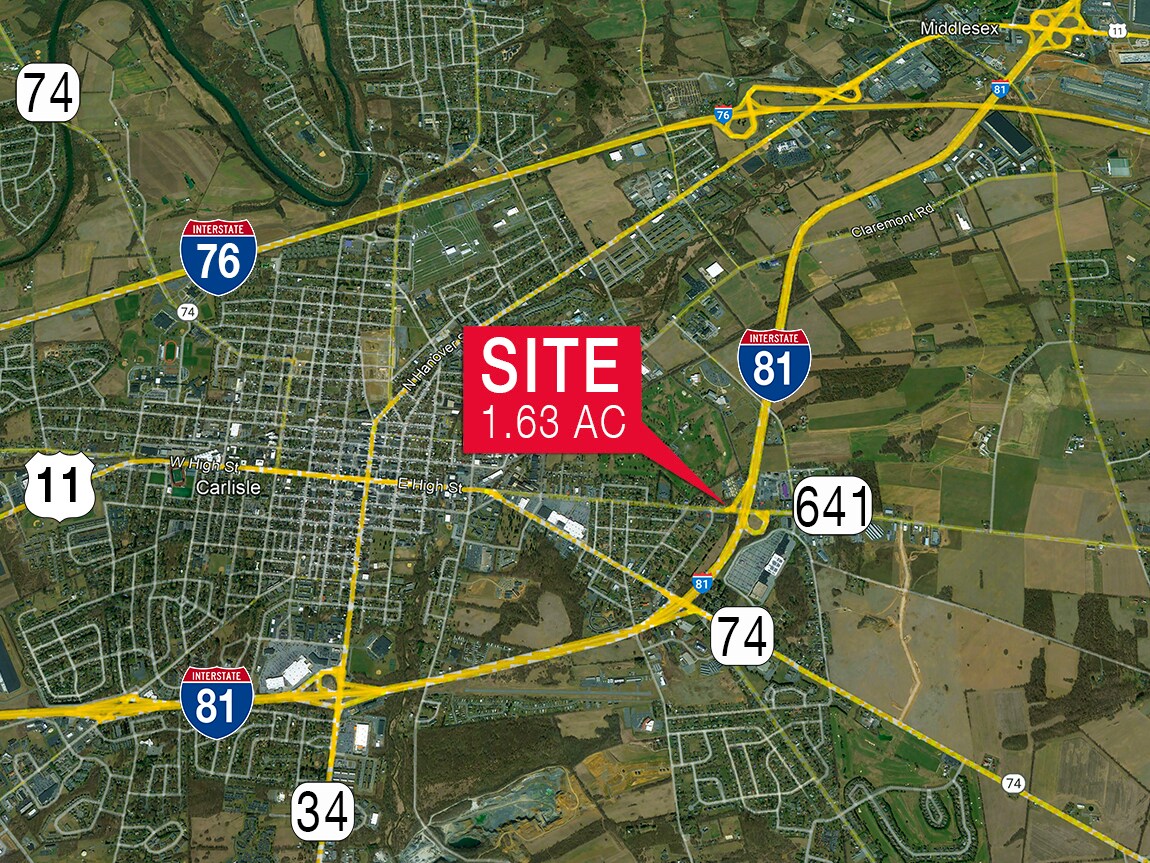 1940 W Trindle Rd, Carlisle, PA à vendre Aérien- Image 1 de 3