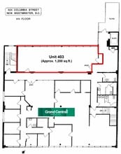 424 Columbia St, New Westminster, BC à louer Plan d’étage- Image 1 de 1