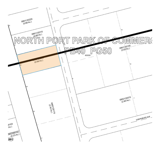 2465 Commerce Pkwy, North Port, FL à vendre - Plan cadastral - Image 2 de 2