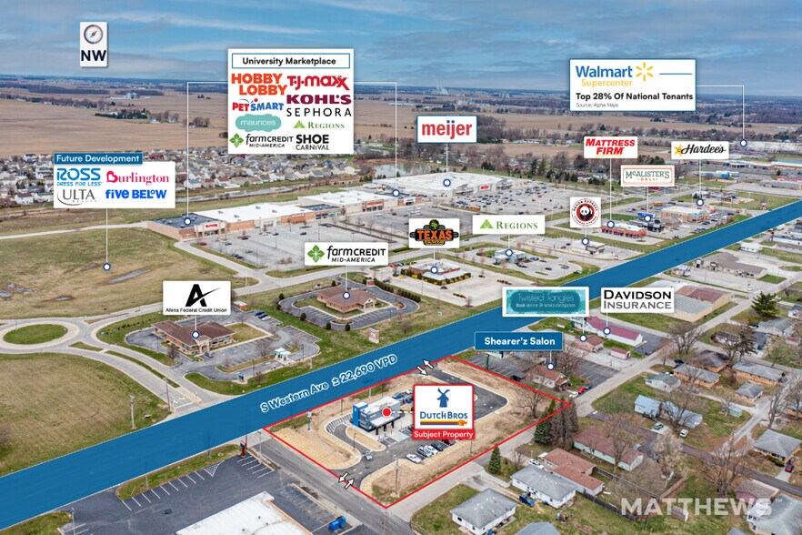 4325 S Western Ave, Marion, IN à vendre - Photo du bâtiment - Image 2 de 4