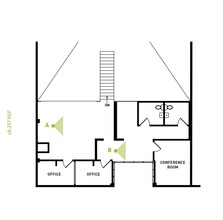 10381-10395 Jefferson Blvd, Culver City, CA à louer Plan d  tage- Image 2 de 2