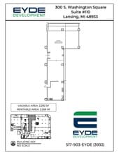 300 S Washington Sq, Lansing, MI for lease Site Plan- Image 1 of 1
