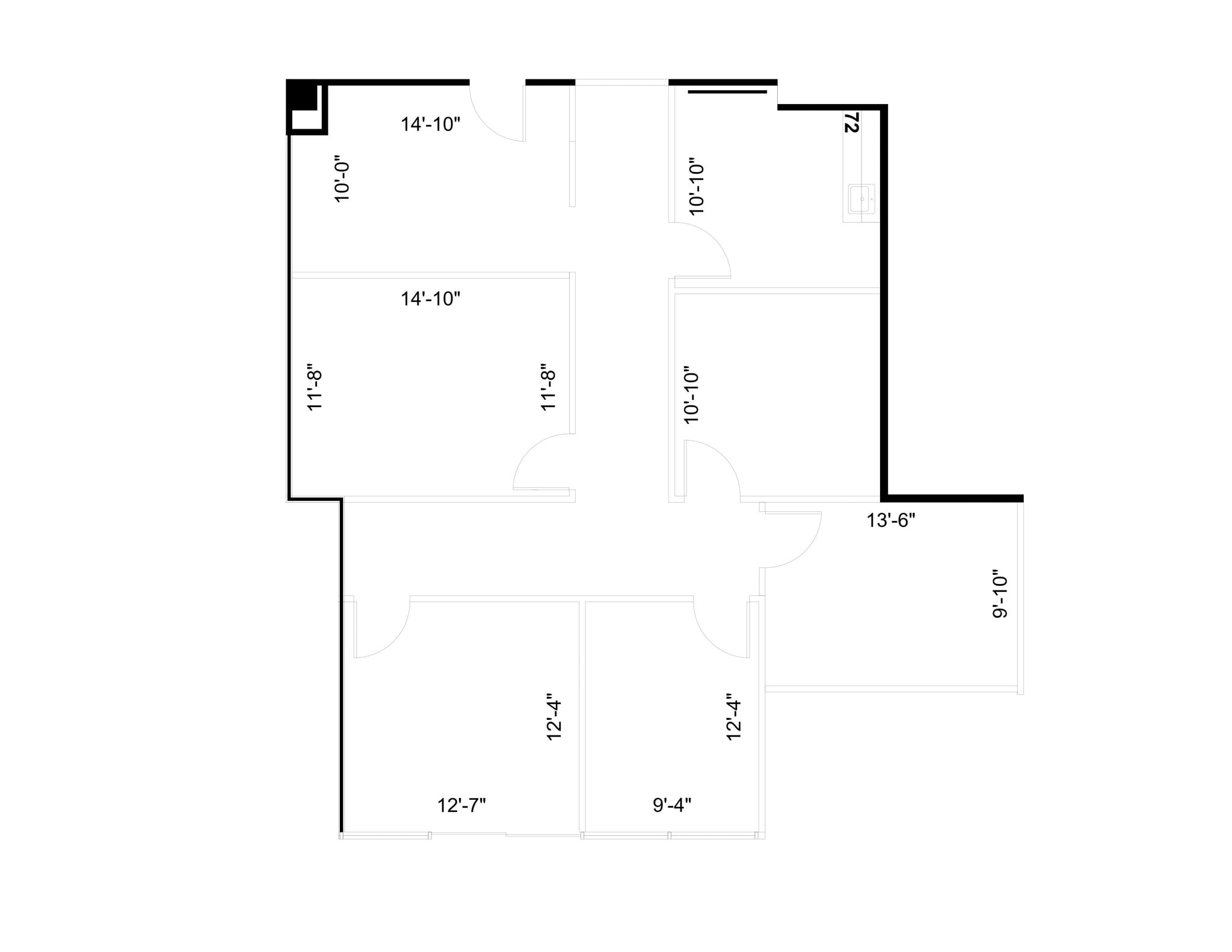 1880 Dairy Ashford Rd, Houston, TX à louer Plan de site- Image 1 de 1