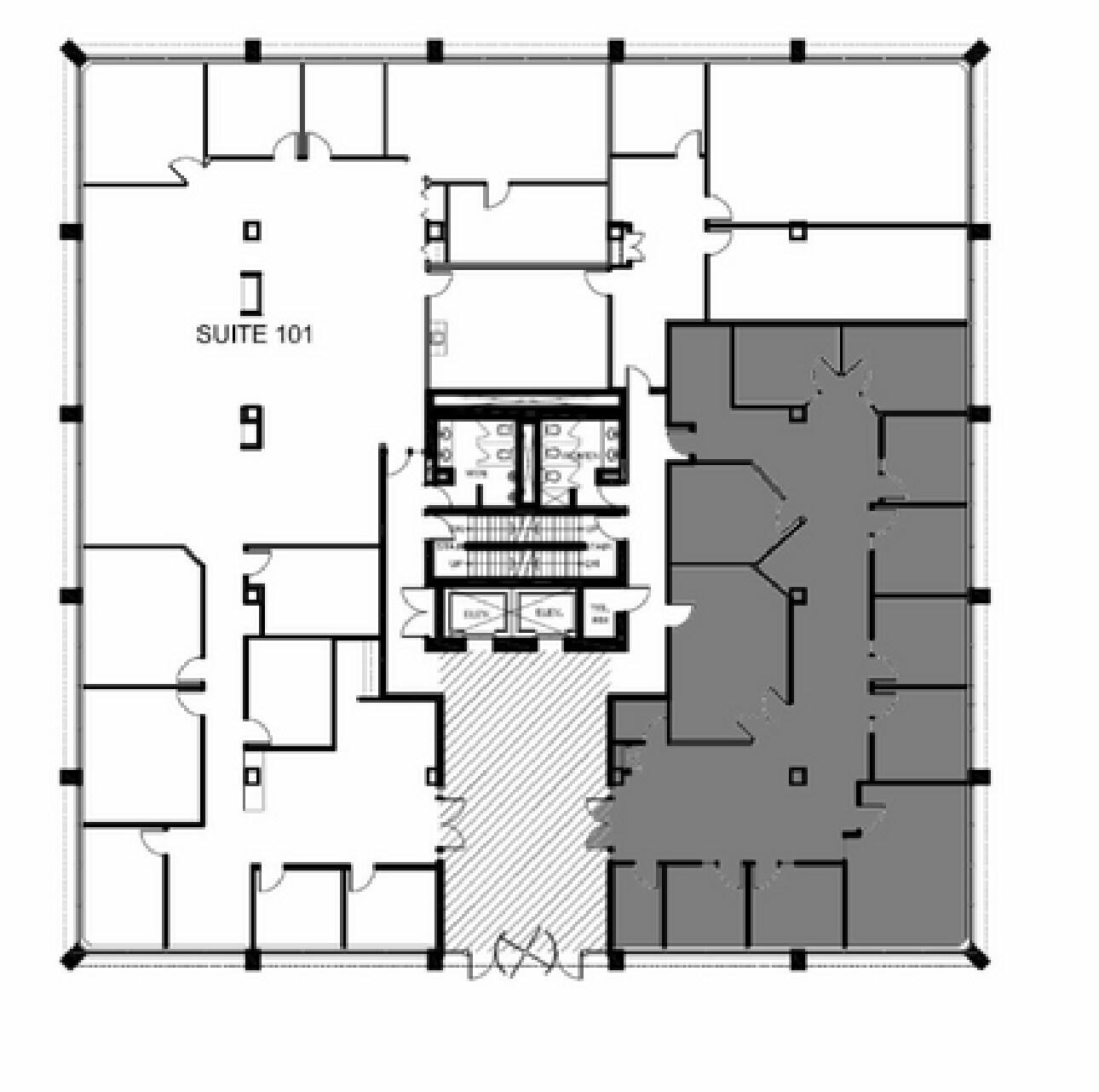 6299 Airport Rd, Mississauga, ON à louer Plan d’étage- Image 1 de 1