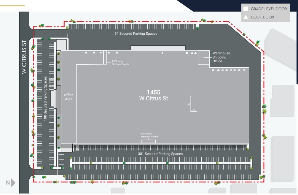 1455 Citrus St, Riverside, CA for lease Site Plan- Image 1 of 1
