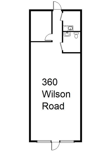 354-360 Wilson Rd, Sanford, NC for lease - Floor Plan - Image 3 of 6