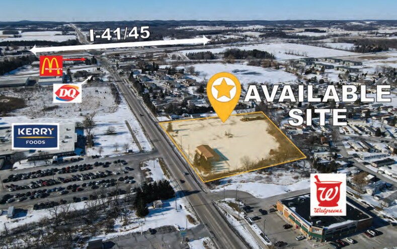 N168W21580 Main St, Jackson, WI à vendre - Photo du bâtiment - Image 1 de 2