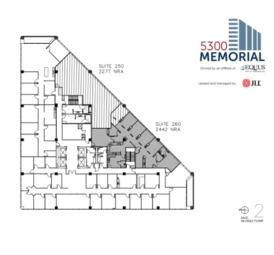 5300 Memorial Dr, Houston, TX à louer Plan d’étage- Image 1 de 1