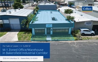 More details for 1105 W Columbus St, Bakersfield, CA - Flex for Lease