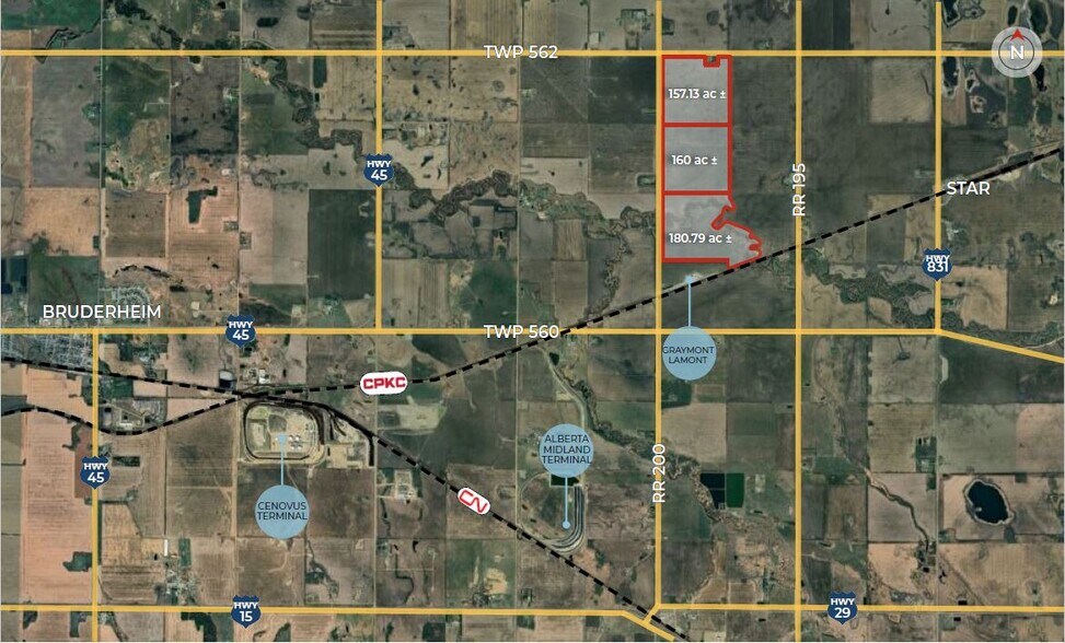 Range Road 200, Lamont, AB à vendre - Photo du bâtiment - Image 2 de 3