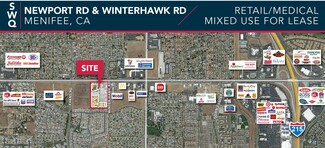 More details for Newport Rd & Winter Hawk Rd, Menifee, CA - Land for Lease