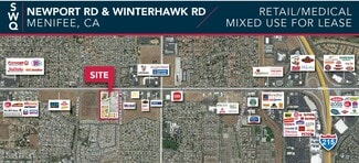 More details for Newport Rd & Winter Hawk Rd, Menifee, CA - Land for Lease