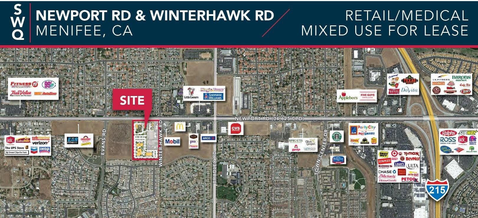 Newport Rd & Winter Hawk Rd, Menifee, CA à louer Photo du bâtiment- Image 1 de 4