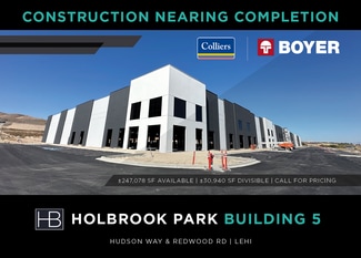 Plus de détails pour Hudson Way & Redwood Road, Lehi, UT - Industriel à louer