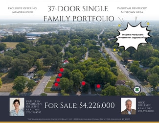 Plus de détails pour 37-Door SF Portfolio, Paducah KY – Spécialité à vendre, Paducah, KY