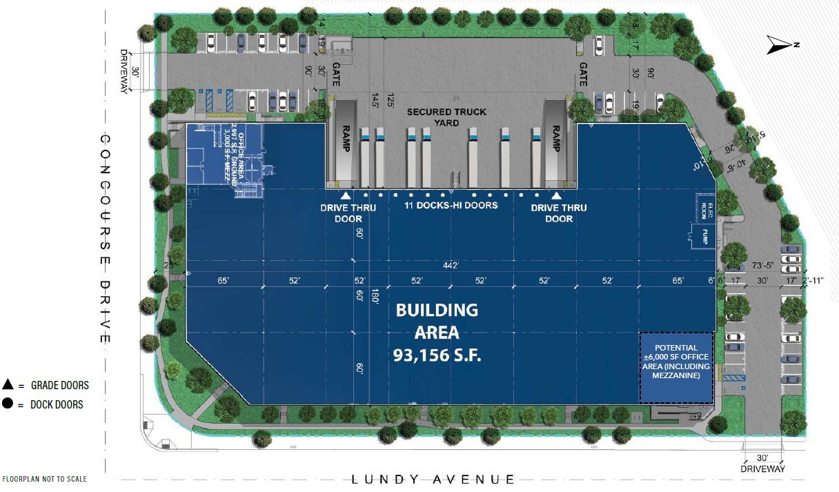 2033 Concourse Dr, San Jose, CA for lease Site Plan- Image 1 of 1