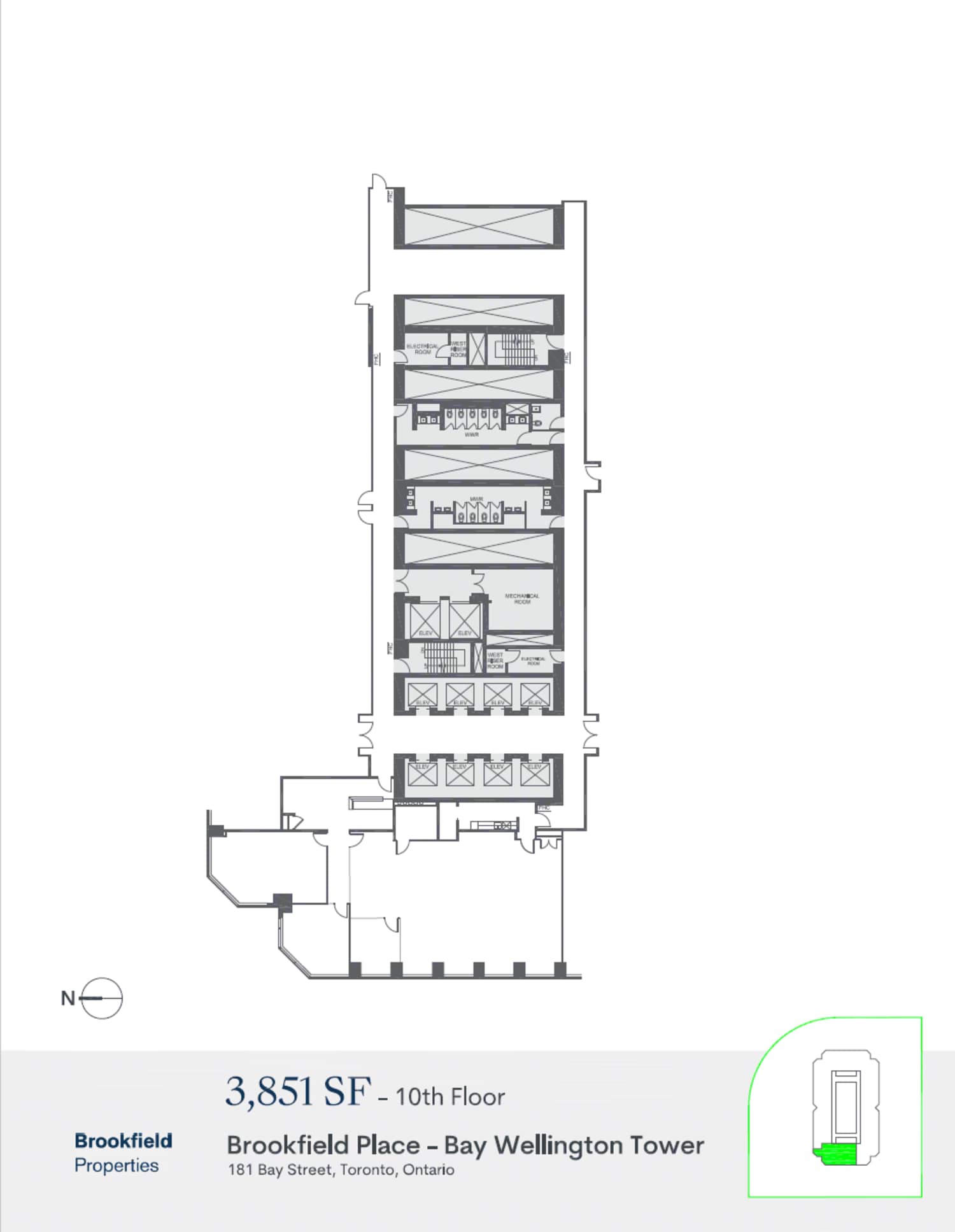 181 Bay St, Toronto, ON for lease Floor Plan- Image 1 of 1