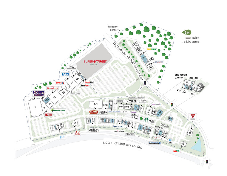 22610 US Hwy 281 N, San Antonio, TX for lease - Site Plan - Image 2 of 54