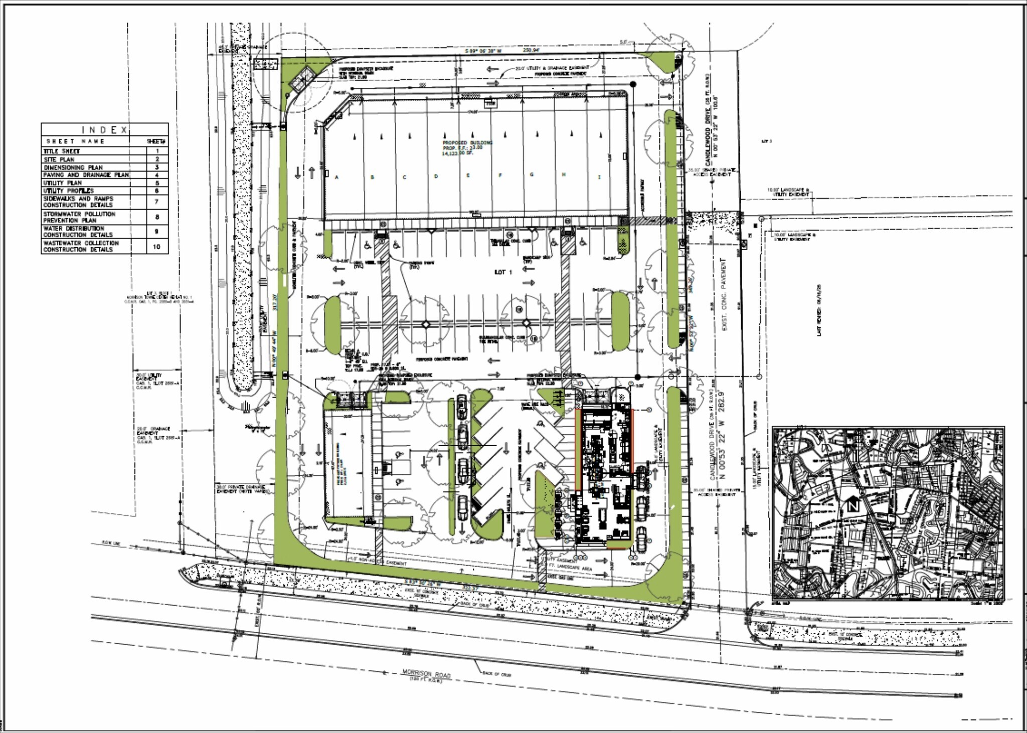 4004 Candlewood Dr, Brownsville, TX à louer Plan de site- Image 1 de 3