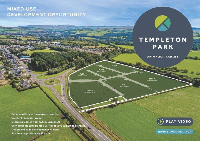 Templeton Park, Auchinleck à vendre - Photo du bâtiment - Image 1 de 3