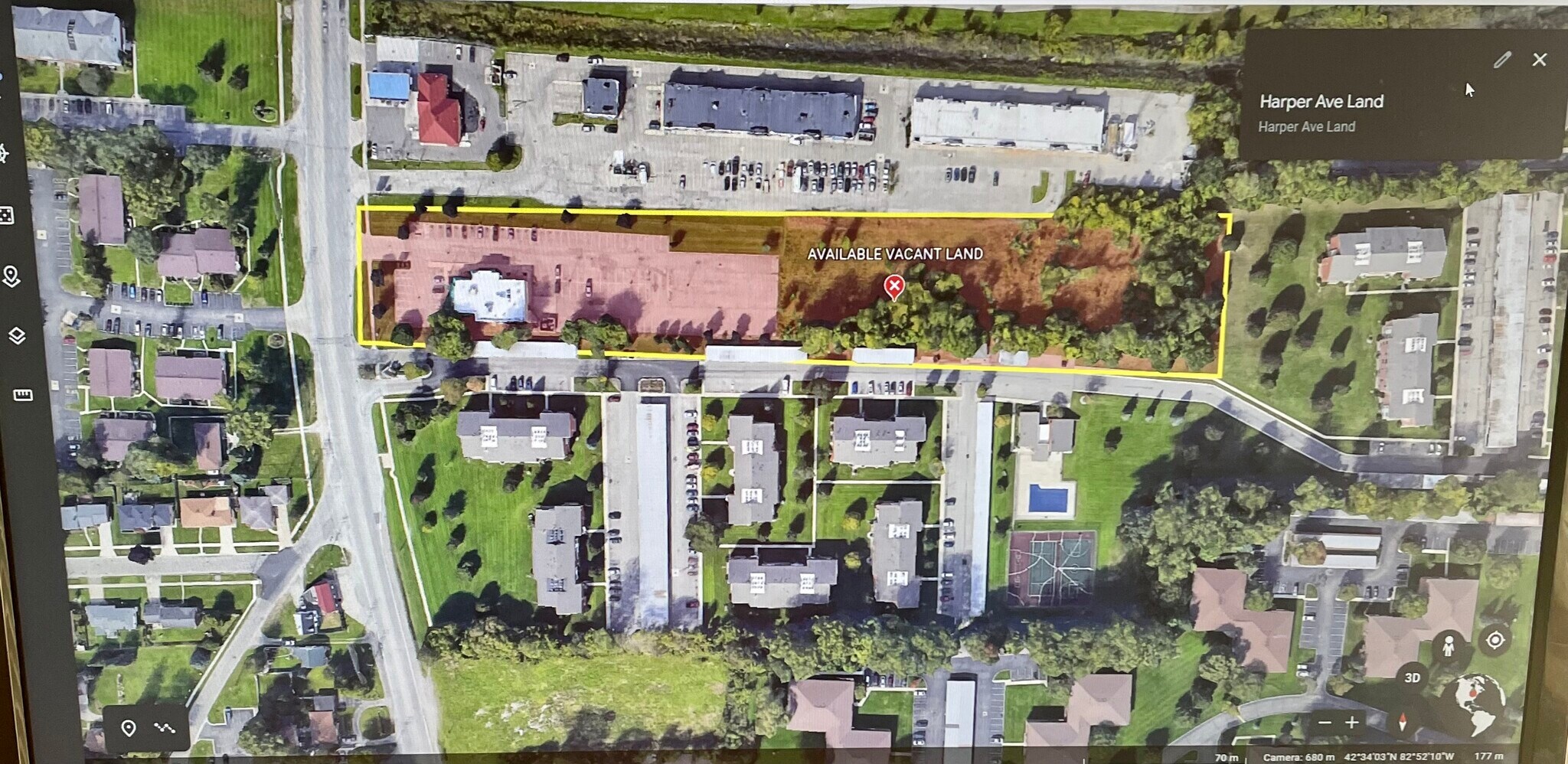 36830 Harper Ave, Clinton Township, MI à vendre Photo du bâtiment- Image 1 de 3