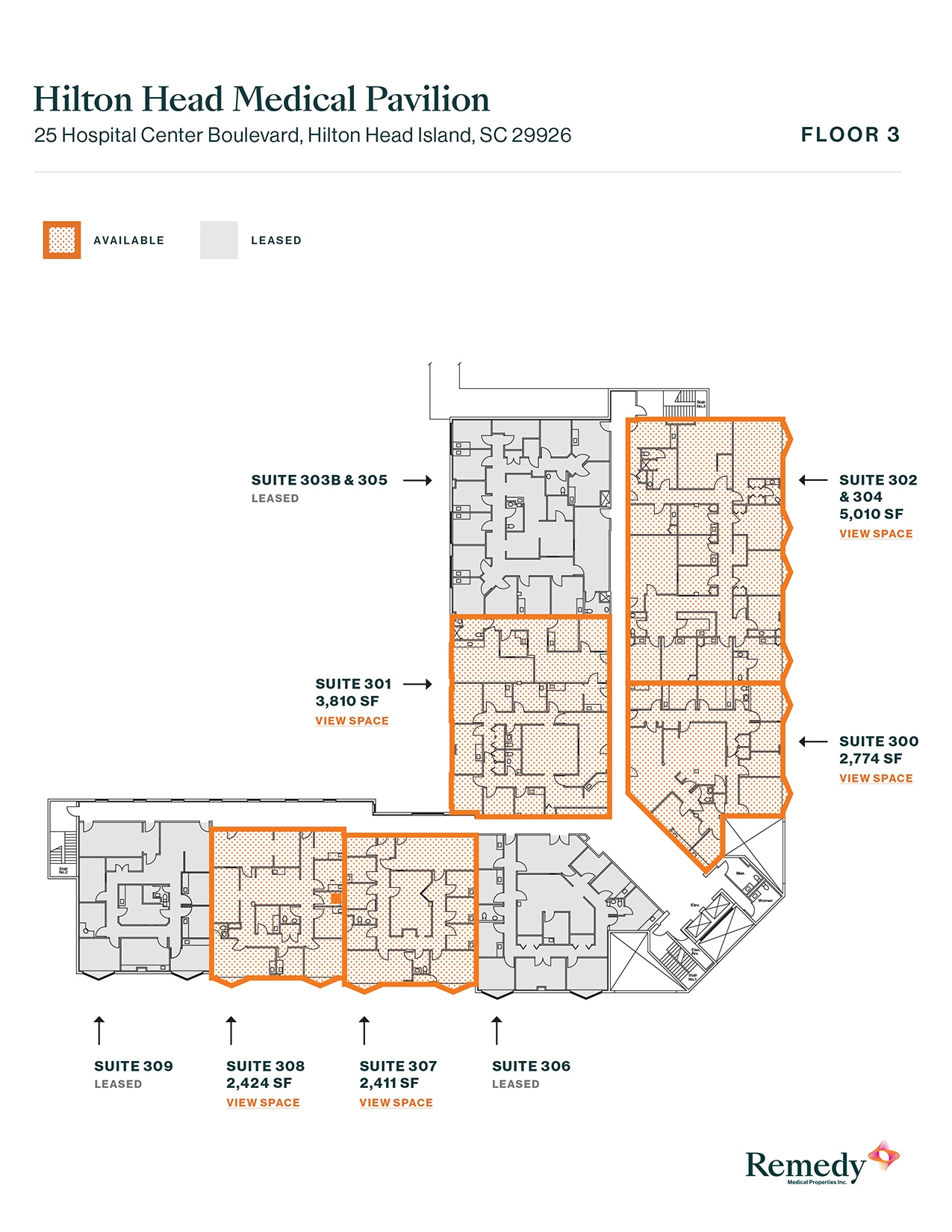 25 Hospital Center Blvd, Hilton Head, SC for lease Floor Plan- Image 1 of 2