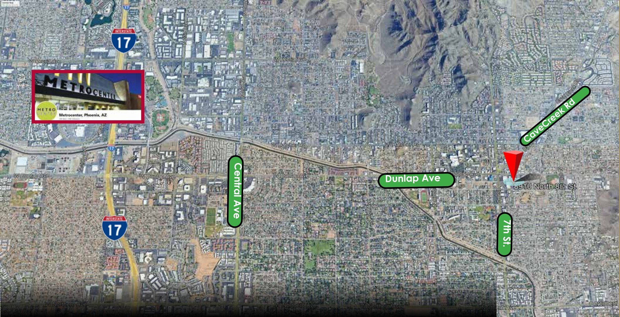 8910 N 8th St, Phoenix, AZ à vendre Photo du bâtiment- Image 1 de 5