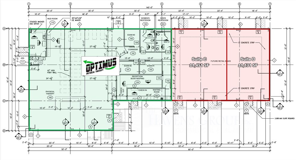 2504 N Grandview Ave, Odessa, TX à louer - Plan d’étage - Image 2 de 2