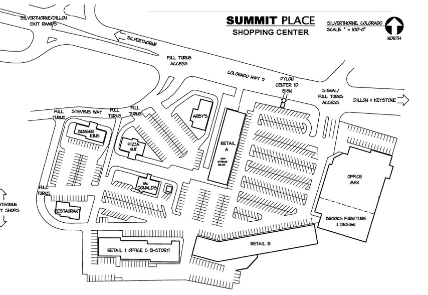 201-237 Summit Pl, Silverthorne, CO à louer - Plan de site - Image 3 de 11