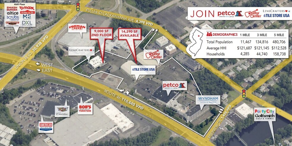 1 Us Highway 46, Totowa, NJ for lease - Building Photo - Image 1 of 6