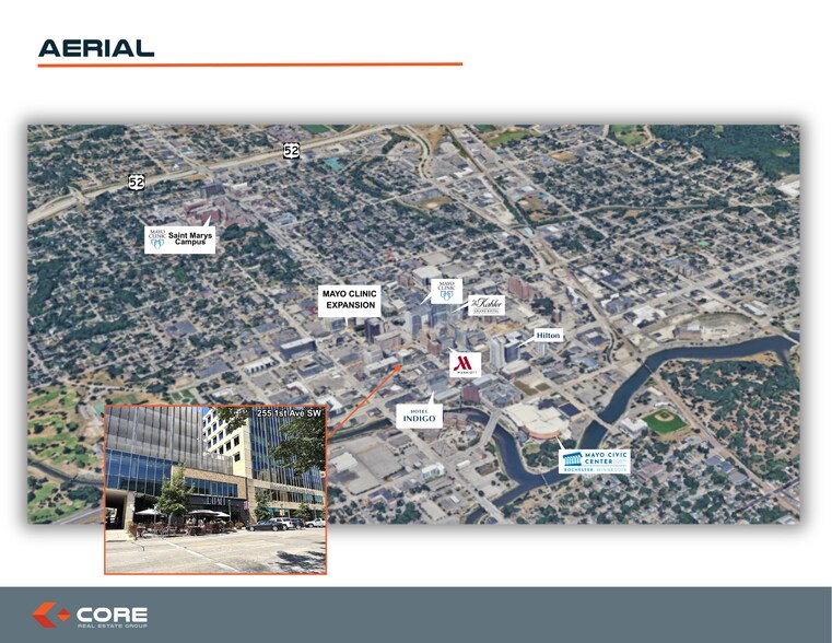 255 1st Ave SW, Rochester, MN à vendre - Photo du bâtiment - Image 2 de 24