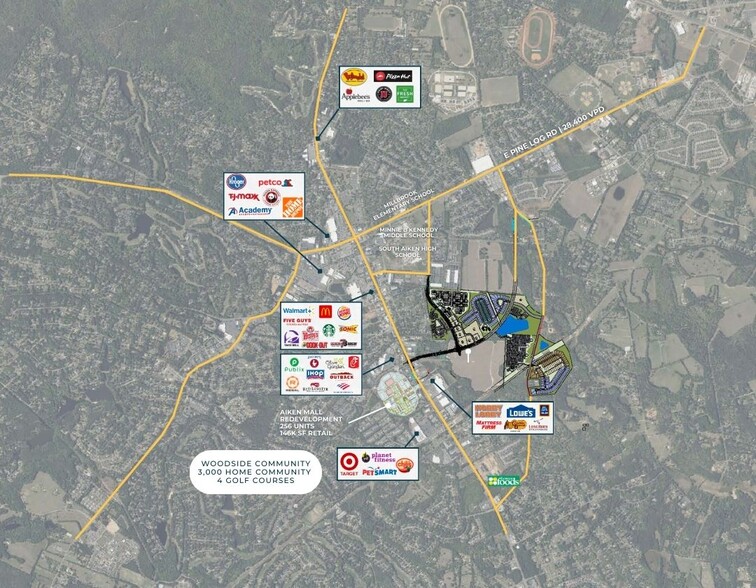 Oak Grove Rd, Summerall, Aiken, SC à louer - Photo du bâtiment - Image 3 de 26