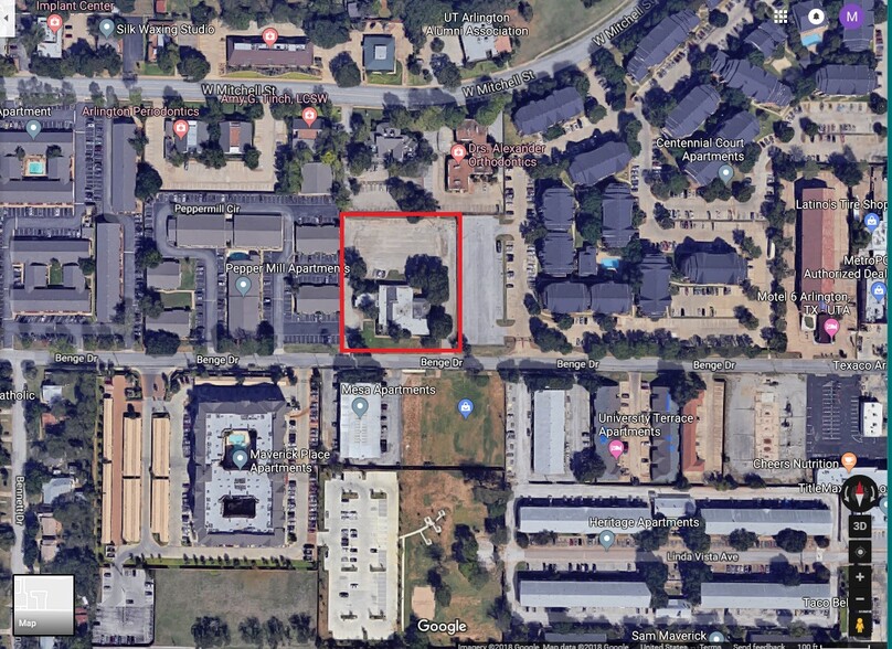 821 Benge Dr, Arlington, TX for sale - Aerial - Image 2 of 5